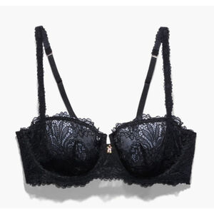 NWT Savage x Fenty Romantic Corded Lace UnlinedBalconette Bra 42H